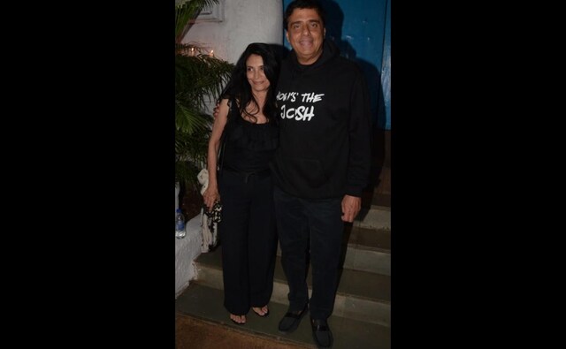 The main man, Ronnie Screwwala with wife at Uri's bash The main man, Ronnie Screwwala with wife at Uri's bash